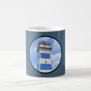 Watercolor lighthouse kaffeetasse
