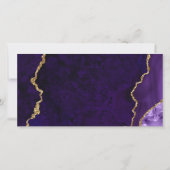 Watercolor Lila Marbour Gold Geschenkgutschein (Rückseite)