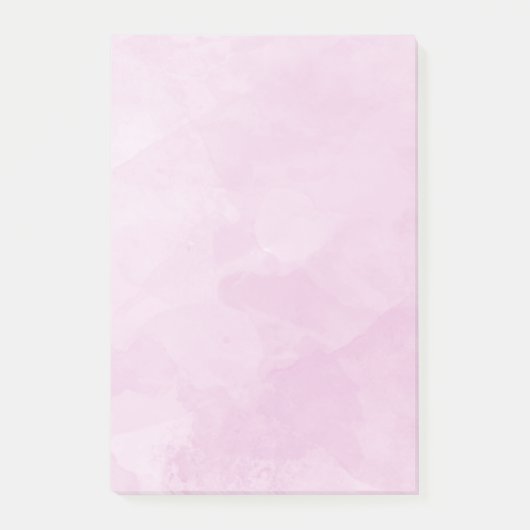 Watercolor Lilac Post-it Klebezettel (Vorderseite)