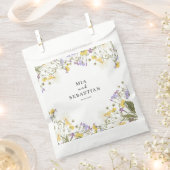 Watercolor Lilac Wedding Geschenktütchen (Ausgeschnitten)