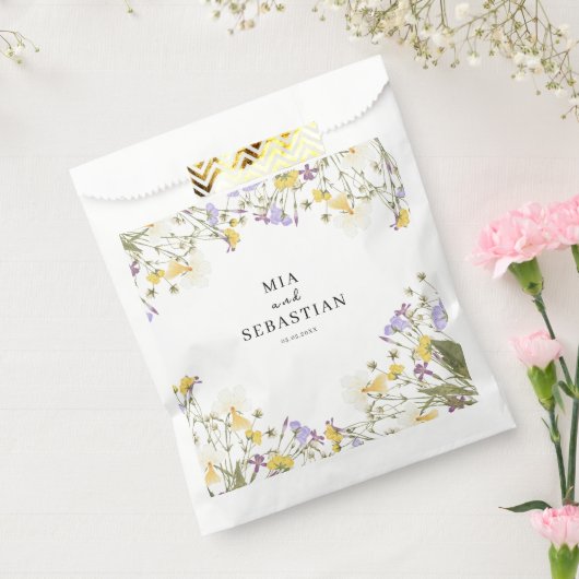 Watercolor Lilac Wedding Geschenktütchen (Versiegelt)