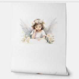 Watercolor Little Angel Tapete