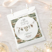 Watercolor Little Hunter baby shower Geschenktütchen (Ausgeschnitten)