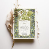 Watercolor Ljubljana Slovenien Dragon Wedding Einladung