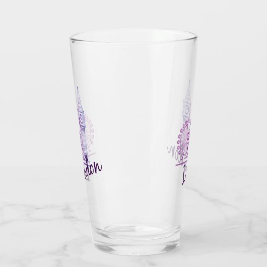 Watercolor London Glas (Links)