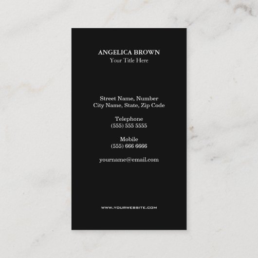 Watercolor-Lotos-Blumen-Geschäfts-Karte Visitenkarte (Rückseite)