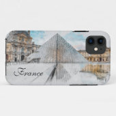 Watercolor Louvre iPhone Case - Artistic Paris (Rückseite (Horizontal))