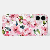 Watercolor Lovely Cherry Blossoms Case-Mate iPhone Hülle (Rückseite (Horizontal))