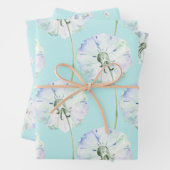 Watercolor Lüster Wrapping Paper Sheets Geschenkpapier Set (Beispiel)