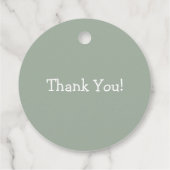 Watercolor Magic Dragon Mountain Boy Baby Dusche Geschenkanhänger (Rückseite)