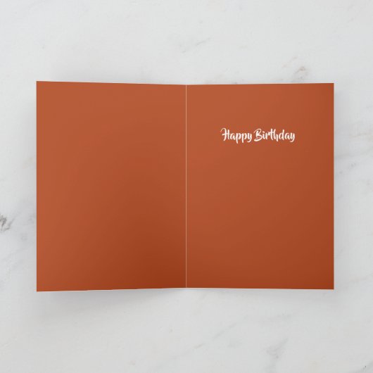 Watercolor Magical Owl mit Regenbogenfedern Karte (Innenseite)