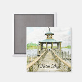 Watercolor-Magnet für die mobile Bucht Magnet (Vorderseite/Rückseite)