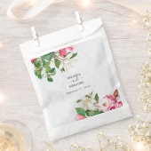 Watercolor Magnolia Blume Hochzeit Geschenktütchen (Ausgeschnitten)