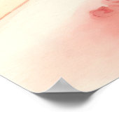 Watercolor Mahjong Art Print Poster (Ecke)