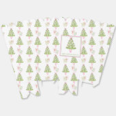 Watercolor Mahjong Christmas Tree Party Geschenkschachtel (Ungeklappt)