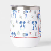 Watercolor Mahjong Tiles & Bows Party (Rechts)