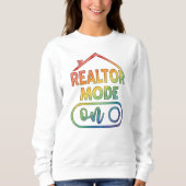 Watercolor-Makler-Modus Ein Sweatshirt Agent Gesch (Vorderseite)
