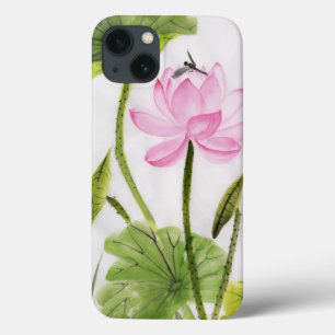 Watercolor-Malerei von Lotos-Blume 2 Case-Mate iPhone Hülle