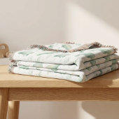 Watercolor Manatee Nursery Blanket Decke