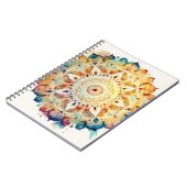 Watercolor Mandala Notizblock (Linke Seite)