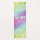 Watercolor Mandala Yogamatte (Vorderseite)