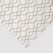 Watercolor Mardi Gras Beads Seidenpapier (Ausschnitt)