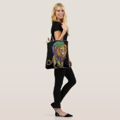 WATERCOLOR MARDI GRAS LION TASCHE (Am Model)