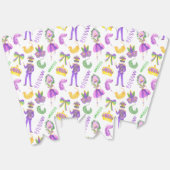 Watercolor Mardi Gras Party Geschenkschachtel (Ungeklappt)