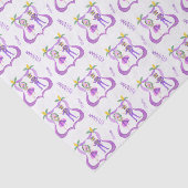 Watercolor Mardi Gras Party Seidenpapier (Ausschnitt)