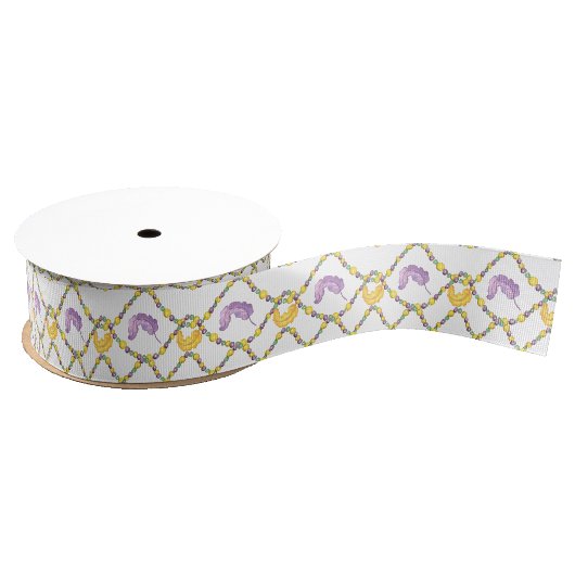 Watercolor-Mardi-Gras-Perlen Ripsband