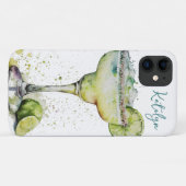 Watercolor Margarita Case-Mate iPhone Hülle (Rückseite (Horizontal))