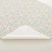 watercolor meadow bloom sherpadecke (3/4)