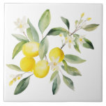 Watercolor Mediterranean  Fliese<br><div class="desc">Discover unique Mediterranean watercolor design inspiration. Add a touch of elegance and tranquility to your creative projects with these beautiful works.</div>