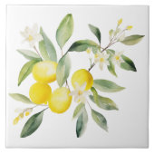 Watercolor Mediterranean  Fliese (Vorderseite)