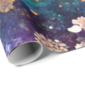 Watercolor-Meerjungpapier Geschenkpapier (Rolleneckpunkt)