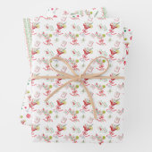 Watercolor Merry Mahjong Weihnachtscocktail Party Geschenkpapier Set (Beispiel)