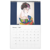 Watercolor Moderne Kunst Kalender von Sacha Grosse (Feb 2027)