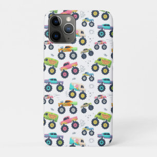 Watercolor Monster Car Trucks Kinder Case-Mate iPhone Hülle