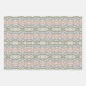 Watercolor Mopping Brushstrokes Pattern In Pastel Geschenkpapier Set (Vorderseite 2)