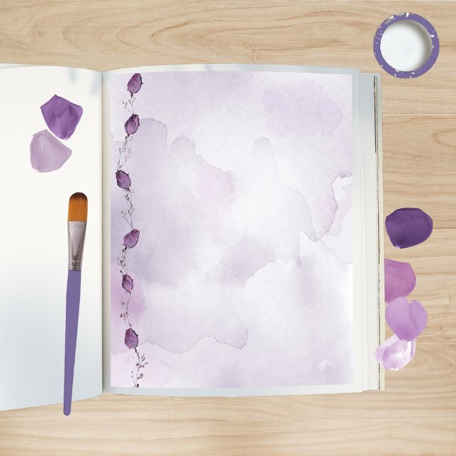 Watercolor Morada Scrapbook (Von Creator hochgeladen)