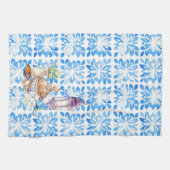 Watercolor Moroccan Food Kitchen Towels Geschirrtuch (Horizontal)