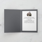 Watercolor Mother Duck Baby Chicks Karte (Innenseite)