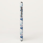 Watercolor-Muscheln Case-Mate iPhone Hülle (Hinten/Links)