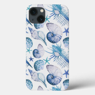 Watercolor-Muscheln Case-Mate iPhone Hülle