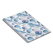 Watercolor-Muscheln Notizblock (Rechte Seite)