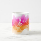 Watercolor Music Kaffeetasse (Mittel)