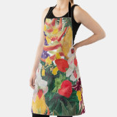 WAtercolor nahtlose tropische Muster mit exotische Schürze (InSitu)