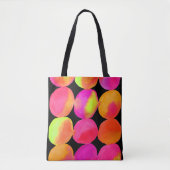 Watercolor neon spots art tasche (Vorderseite)