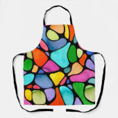 Watercolor Neurographic Art Schürze (Vorderseite)