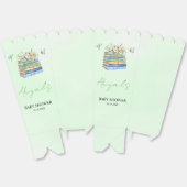 Watercolor New Chapter Begins green baby shower Geschenkschachtel (Ungeklappt)